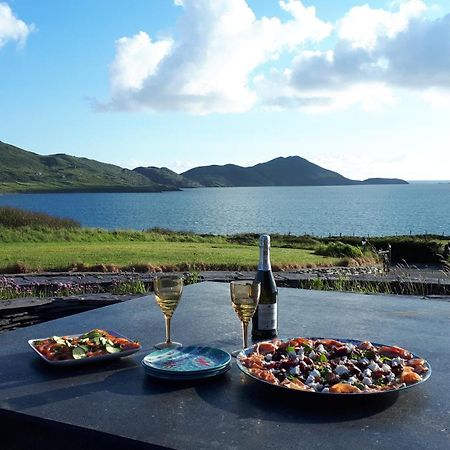 Fuchsia Lodge - New Luxury 5* Beachside Lodge With Sauna - 4 Beds Ensuite - Spectacular Location Waterville Eksteriør billede